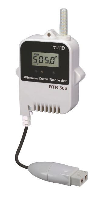 Radiowy rejestrator temperatury RTR-505-TC, sonda zewnętrzna-termopara