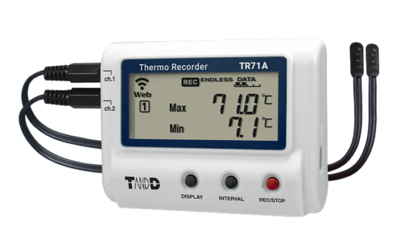 Rejestrator temperatury TR-71wb WiFi/Bluetooth