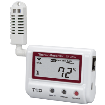 Rejestrator temperatury i wilgotności TR-72nw